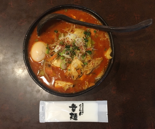 念願のラーメン