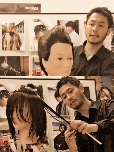 中国mod's hairスタッフ技術講習 