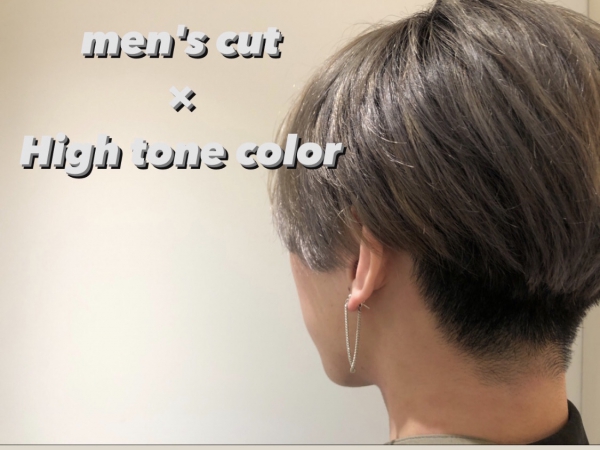 men's cut × high tone color