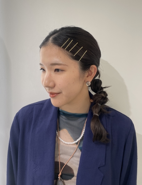 簡単なヘアアレンジの紹介です♪