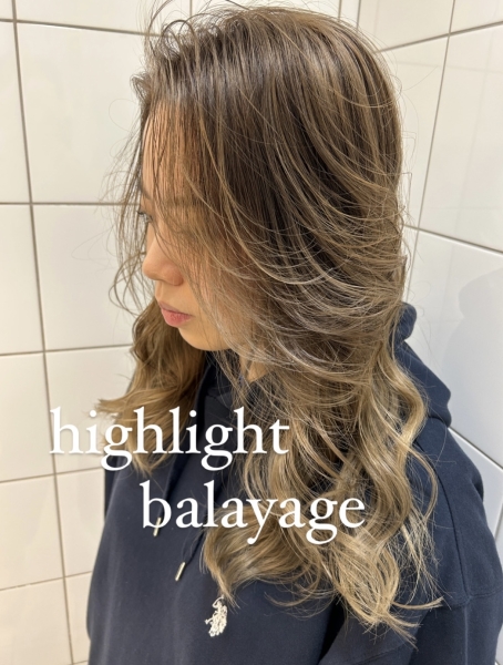 highlight balayage