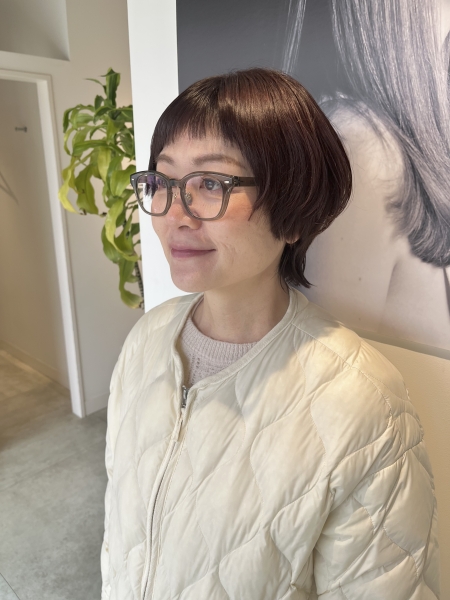 ショートウルフスタイル