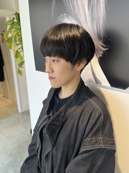 マッシュショートスタイル